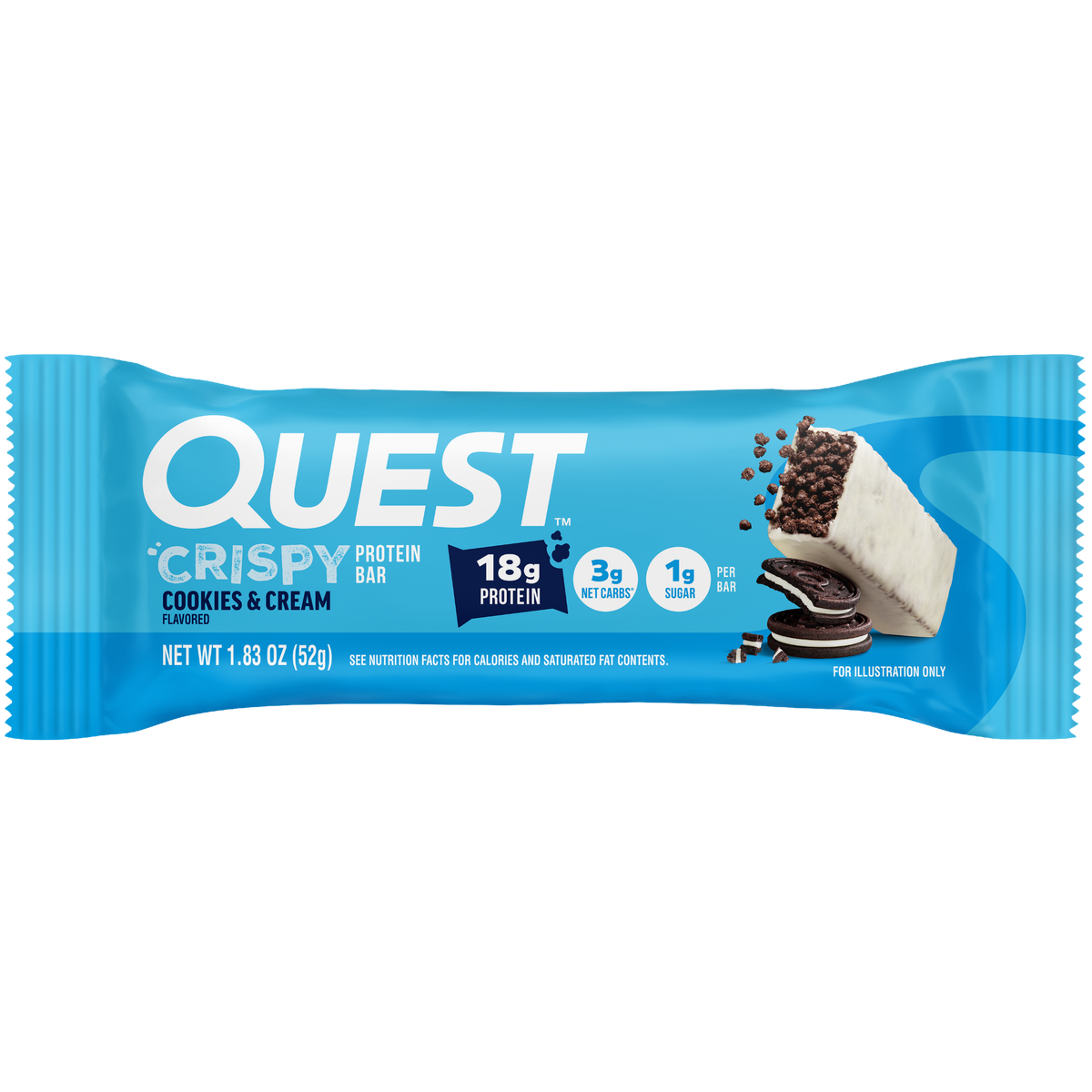 cookies-and-cream-crispy-hero-protein-bars-b3 400110_QN_USA_Pkg_Crispy_ProteinBar_CAC_Wrapper_3D_Front_Force.png